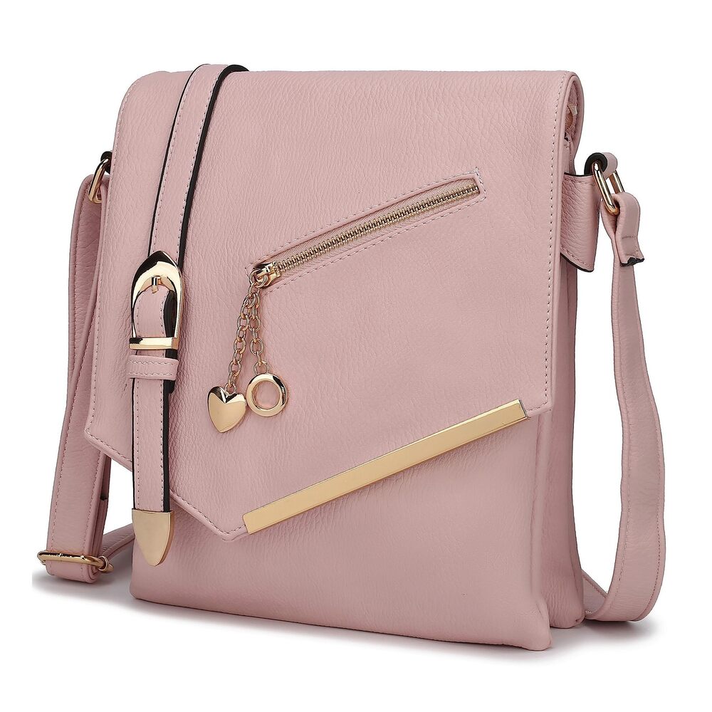 9400 Mia K Crossbody Sling Shoulder Bags - Vegan Leather Small Purse